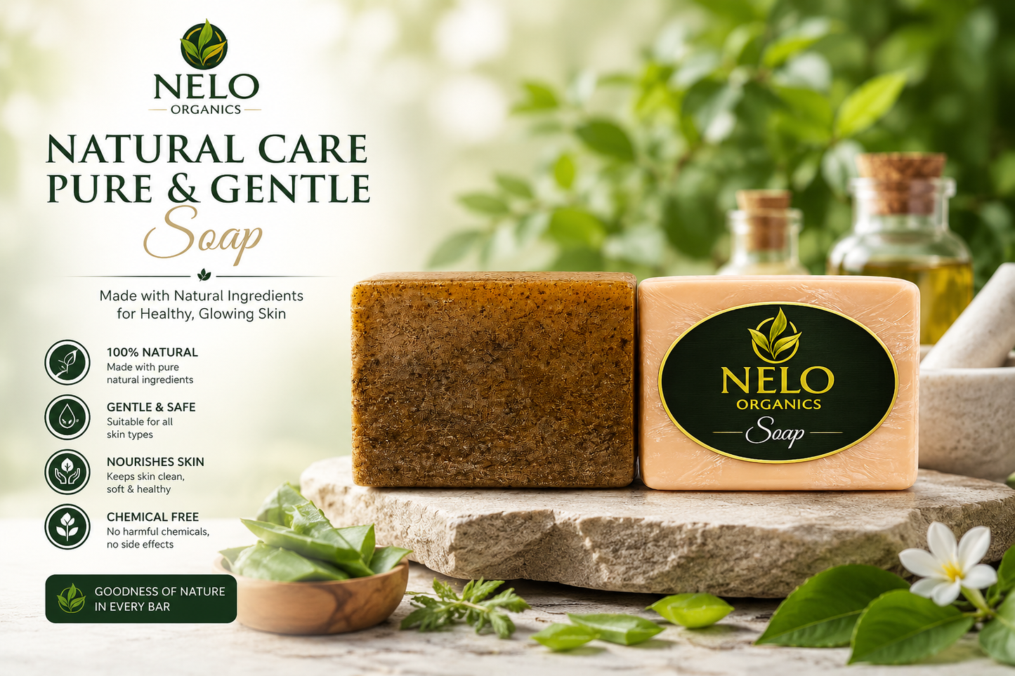 Nelo Organics Soaps