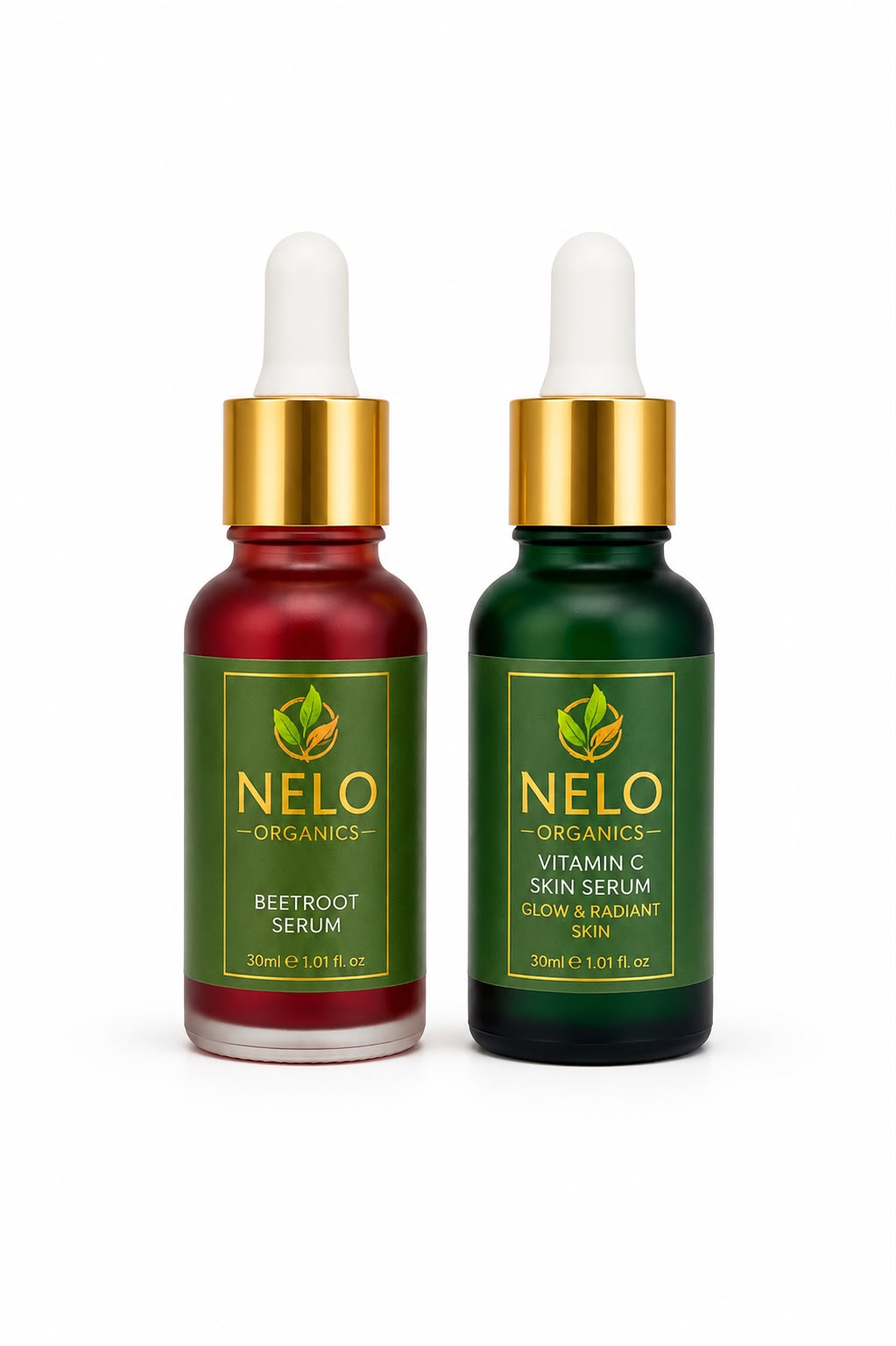 Nelo Organics Lip & Cheek Tint + Vitamin C Serum